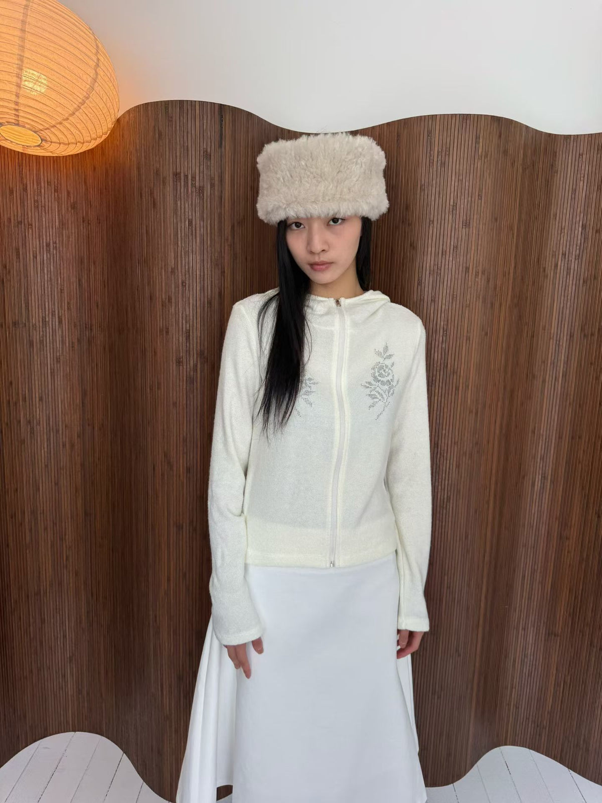 carmen rose terry wool hoodie
(2 colors)