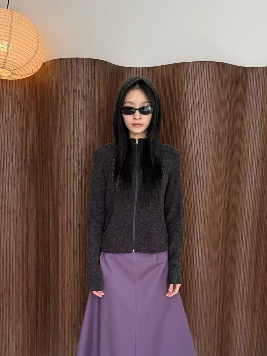 carmen rose terry wool hoodie
(2 colors)