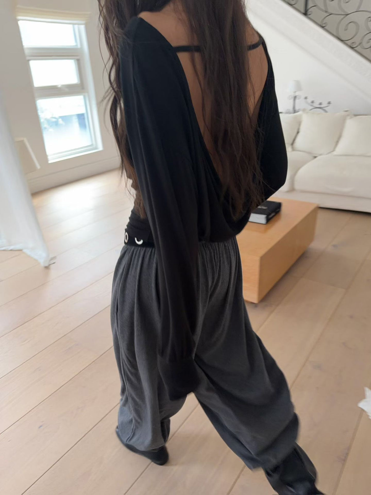 2 Way Drape T-shirt（3 colors)
