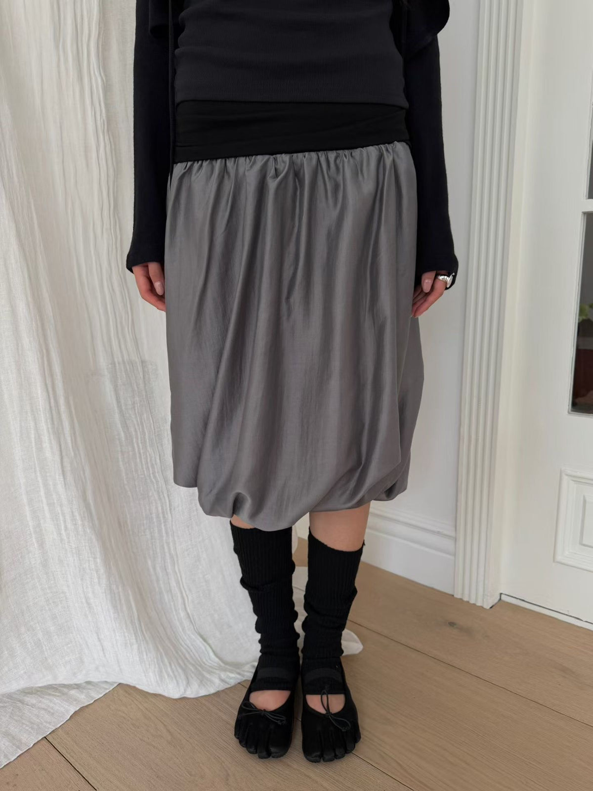 Goat Balloon Skirt (2 colors)
