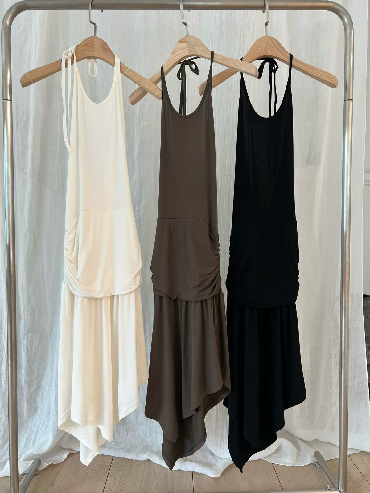 2 Way Roa Halter Dress（3 colors)