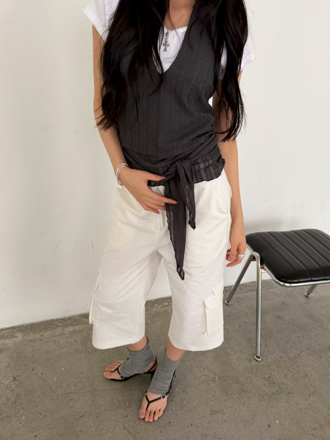 cargo Capri Pants