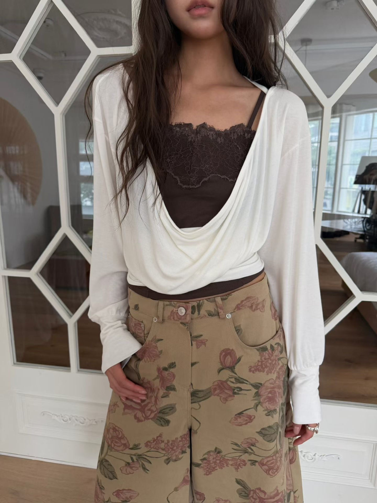 2 Way Drape T-shirt