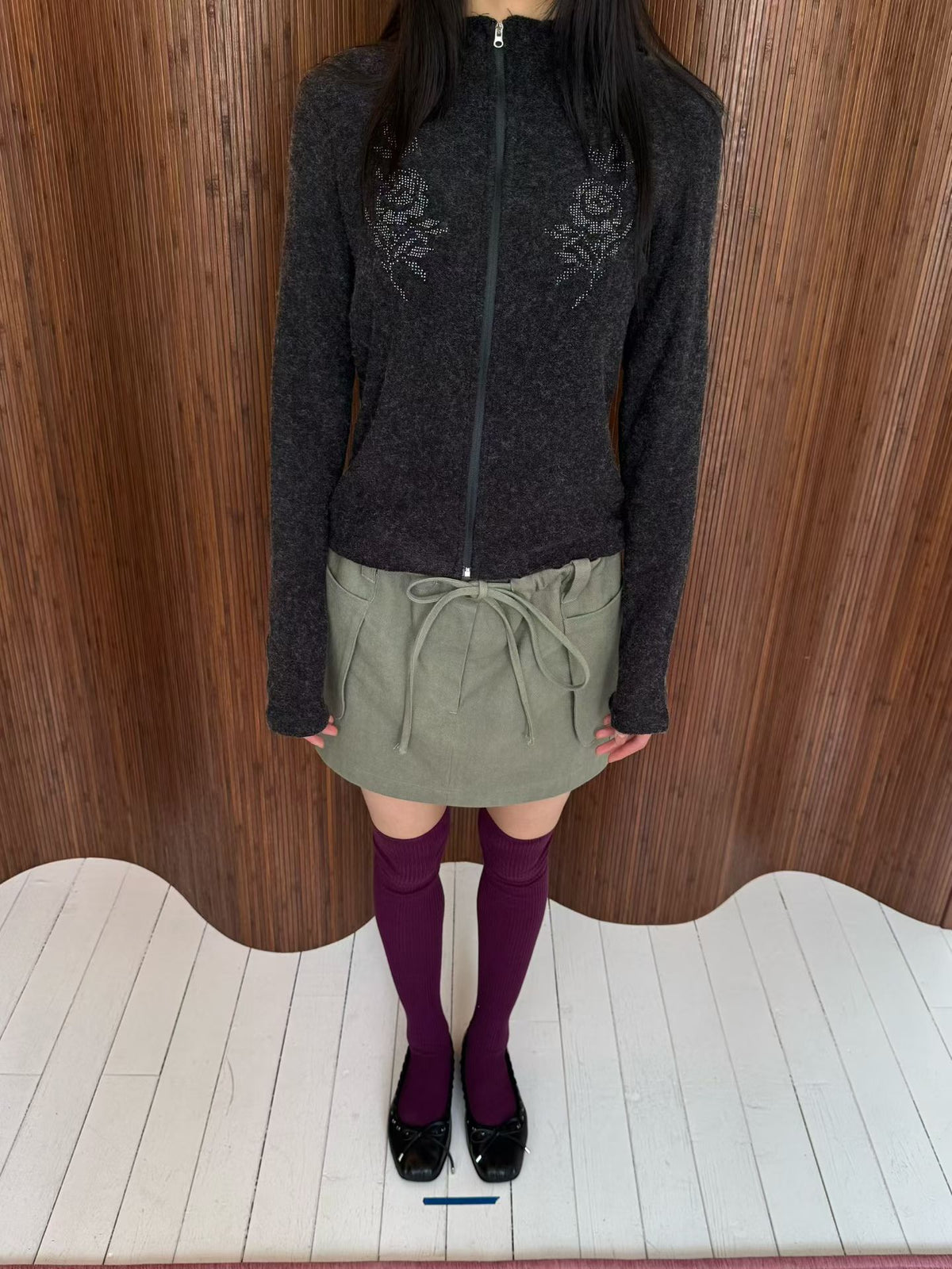 carmen rose terry wool hoodie
(2 colors)