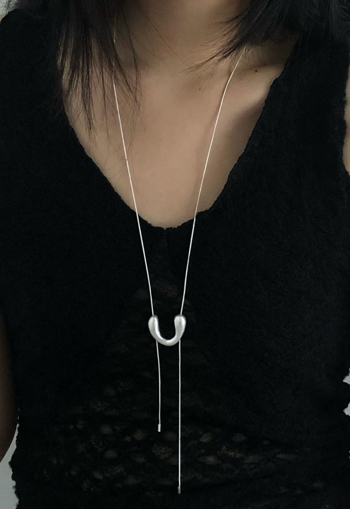 U-Shape Pendant Necklace