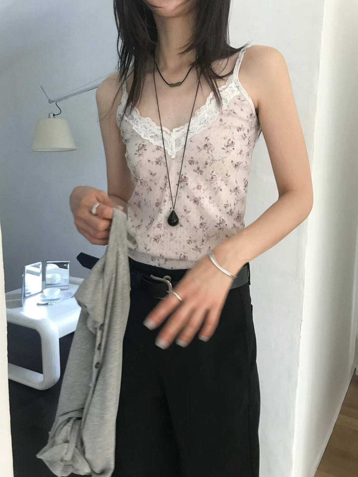 small floral tank top (2 colors)