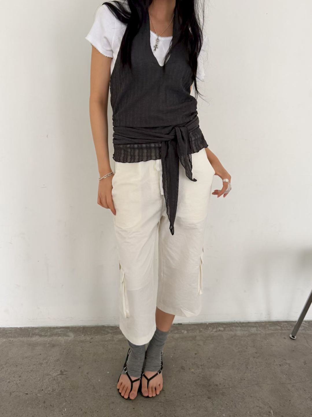 cargo Capri Pants