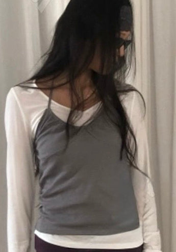 Jacquard Halter Vest（3colors)
