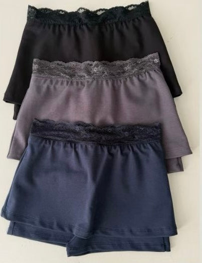 lace mini skort (3 colors)