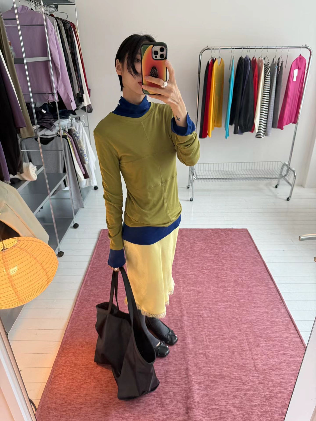 madeleine cross long sleeved t shirt (3 colors)