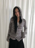Hooded Knit Cardigan
(3 colors)