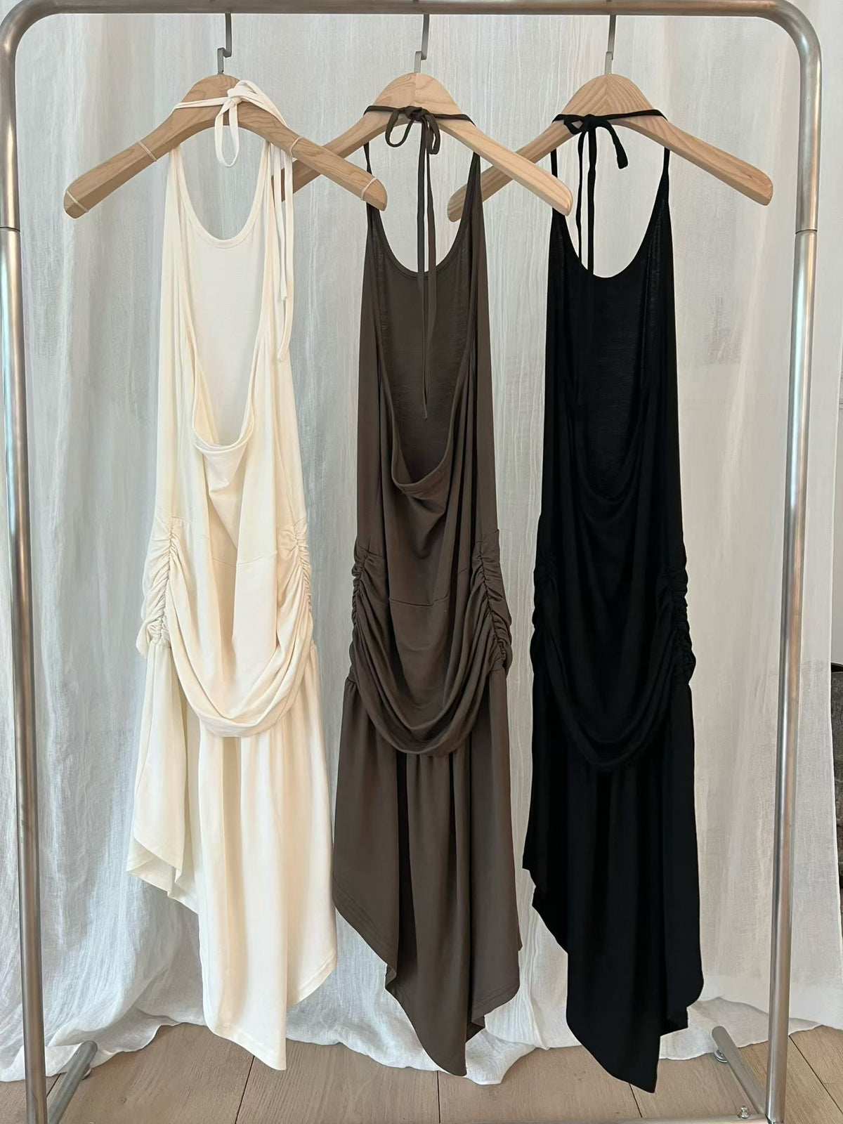 2 Way Roa Halter Dress（3 colors)
