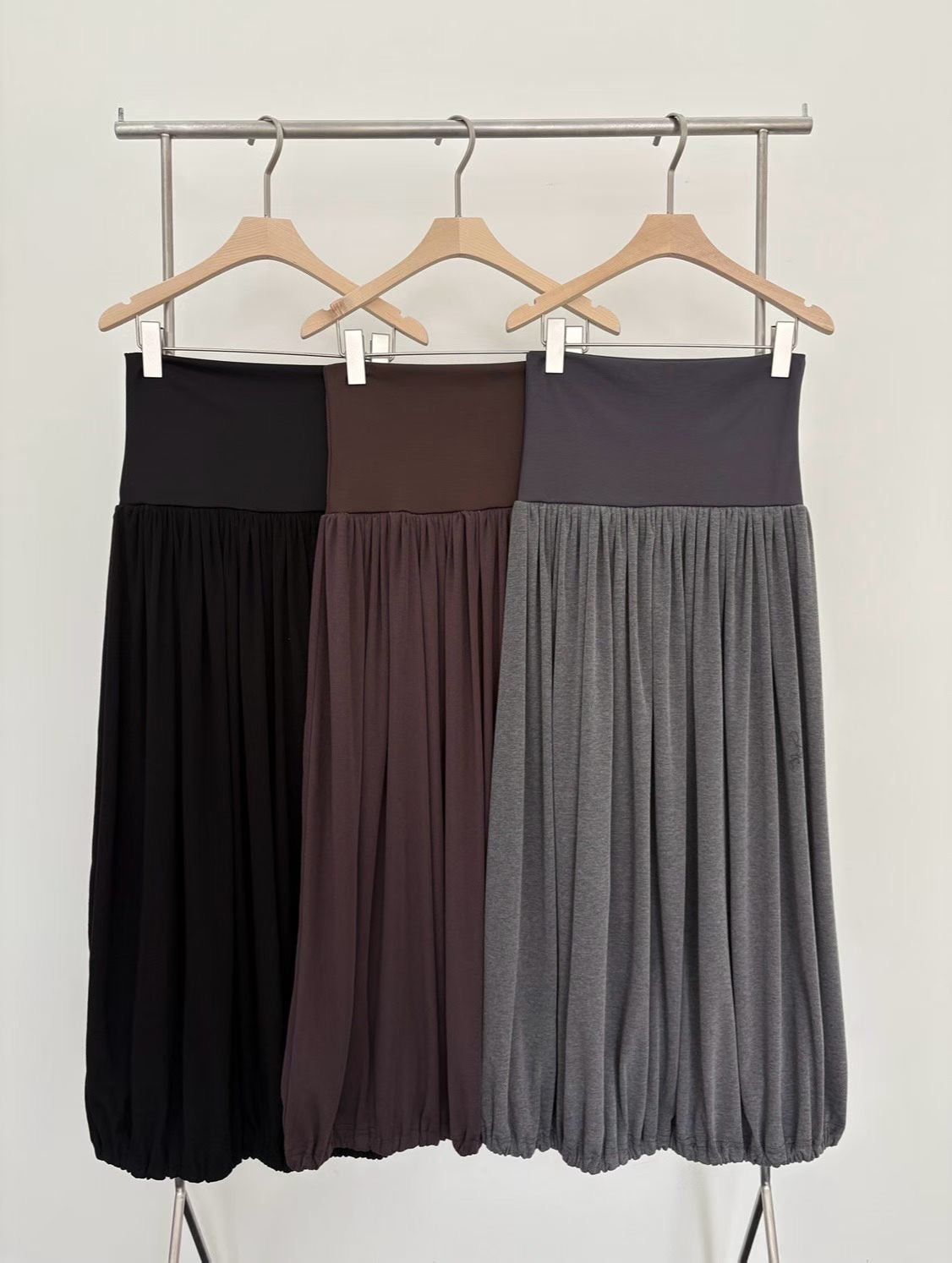 Volume Long Skirt (3 colors)