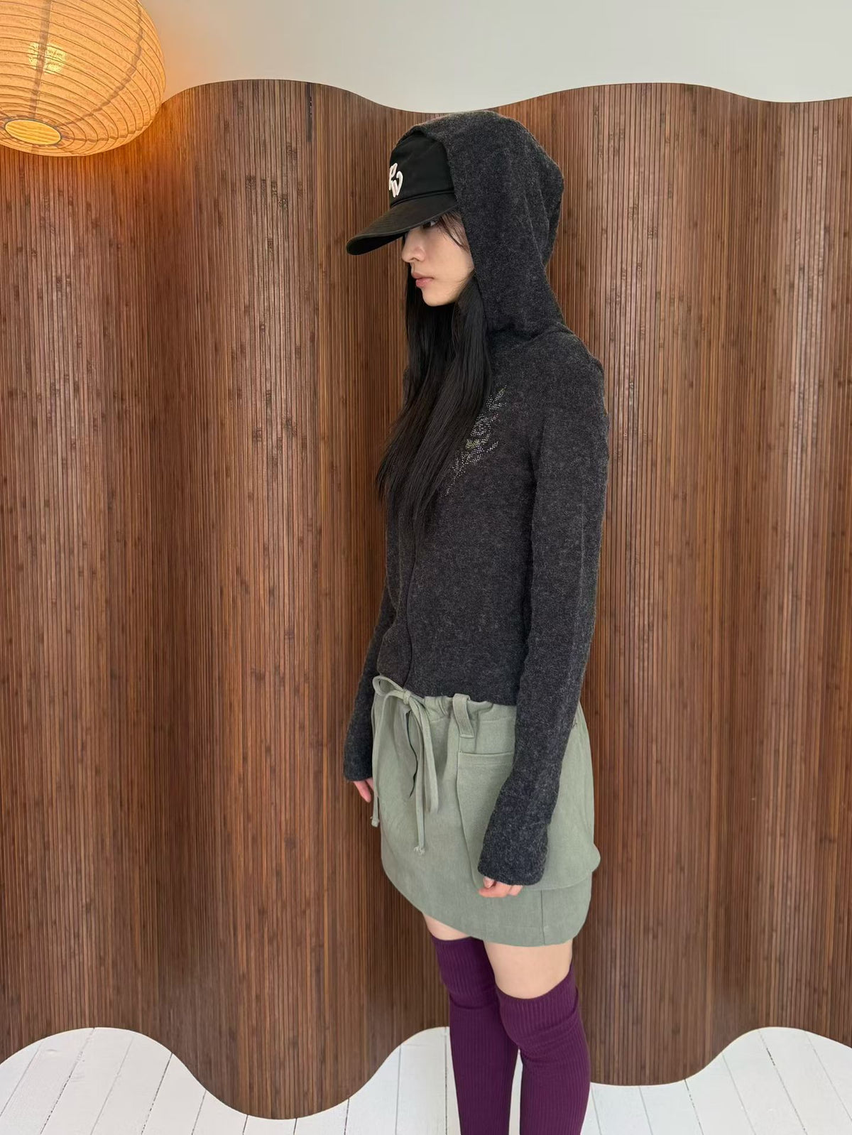 carmen rose terry wool hoodie
(2 colors)