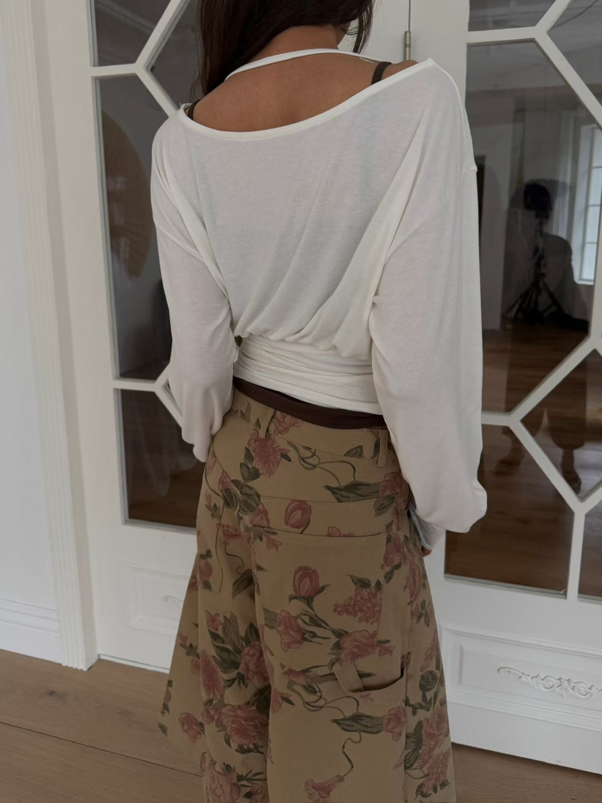 2 Way Drape T-shirt（3 colors)