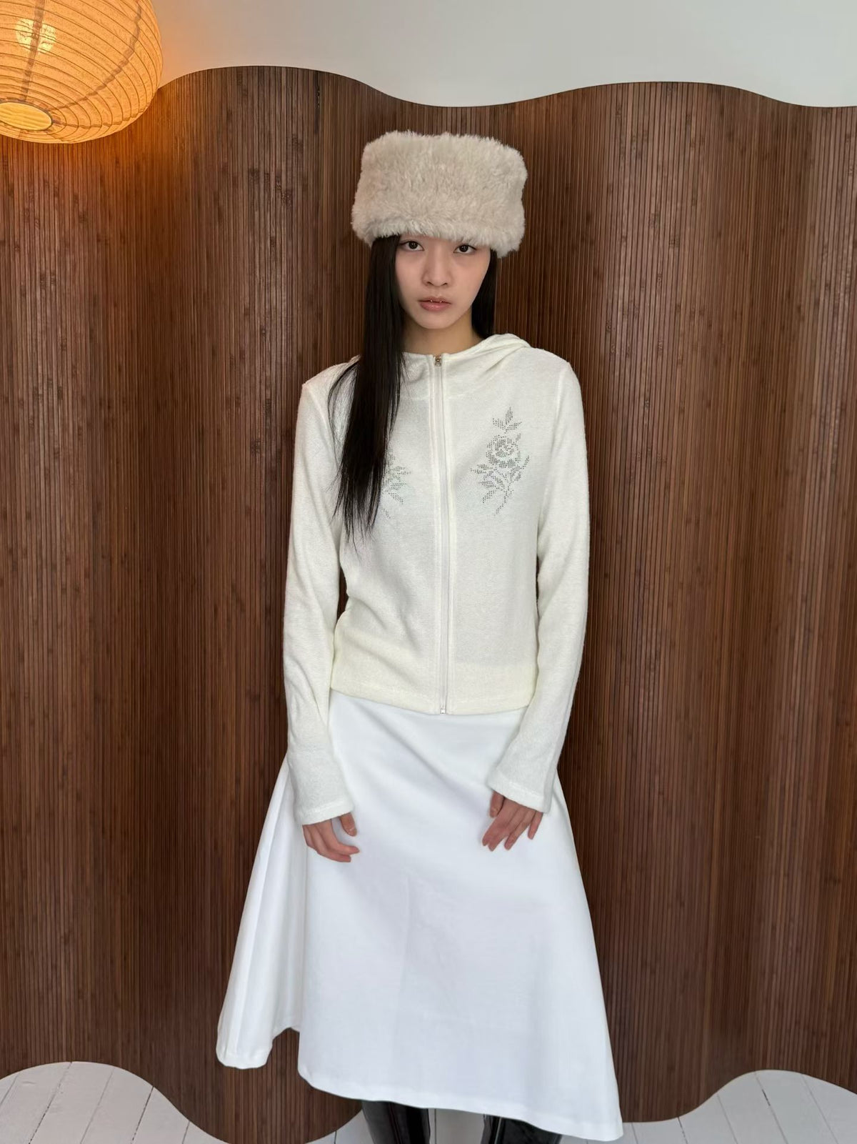 carmen rose terry wool hoodie
(2 colors)