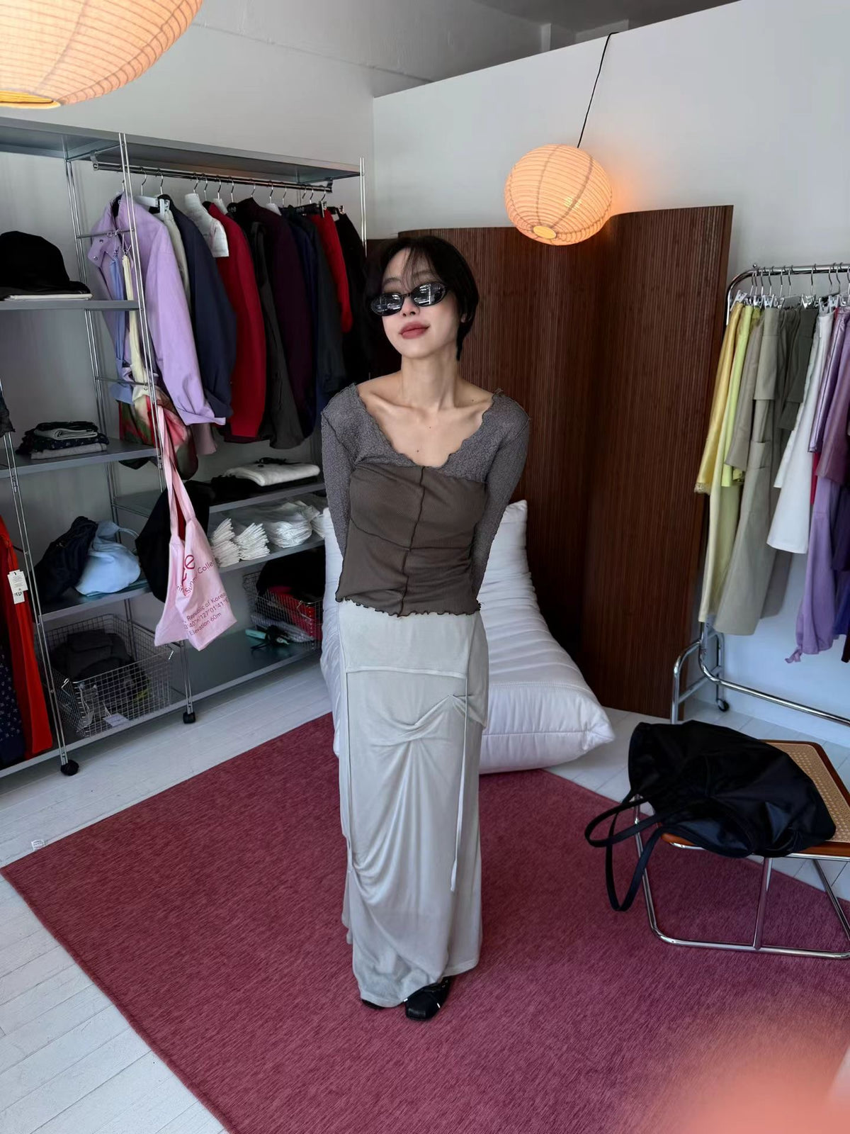 Dina layered Skirt (2 colors)