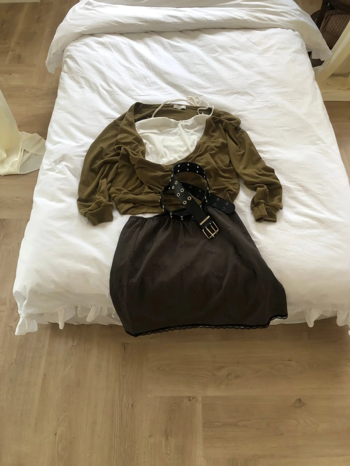 Open Draped Cardigan（2 colors)