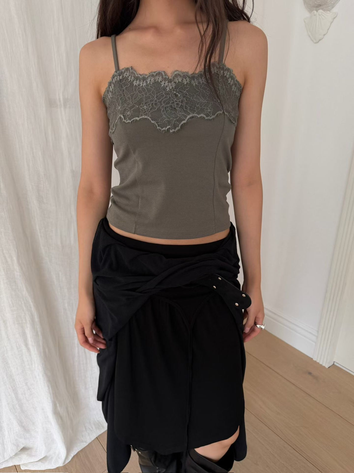 Your Lace Sleeveless Top（6 colors)