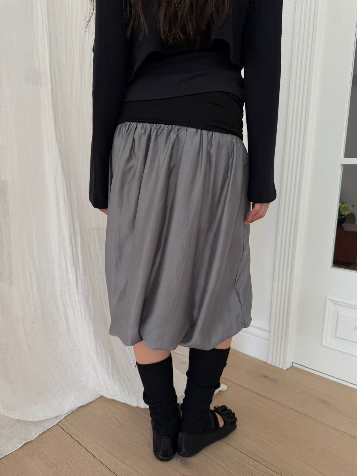 Goat Balloon Skirt (2 colors)