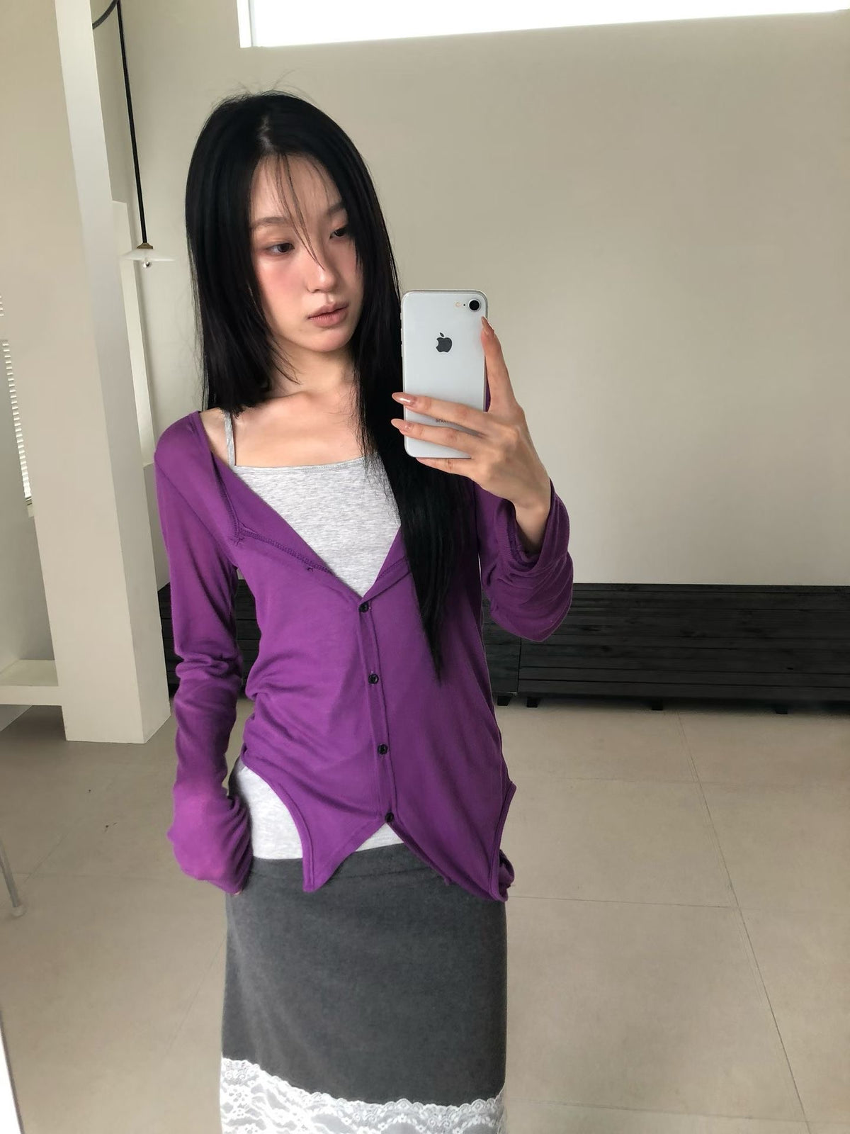 Tencel Loop Cardigan