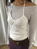 Jacquard Halter Vest（3colors)