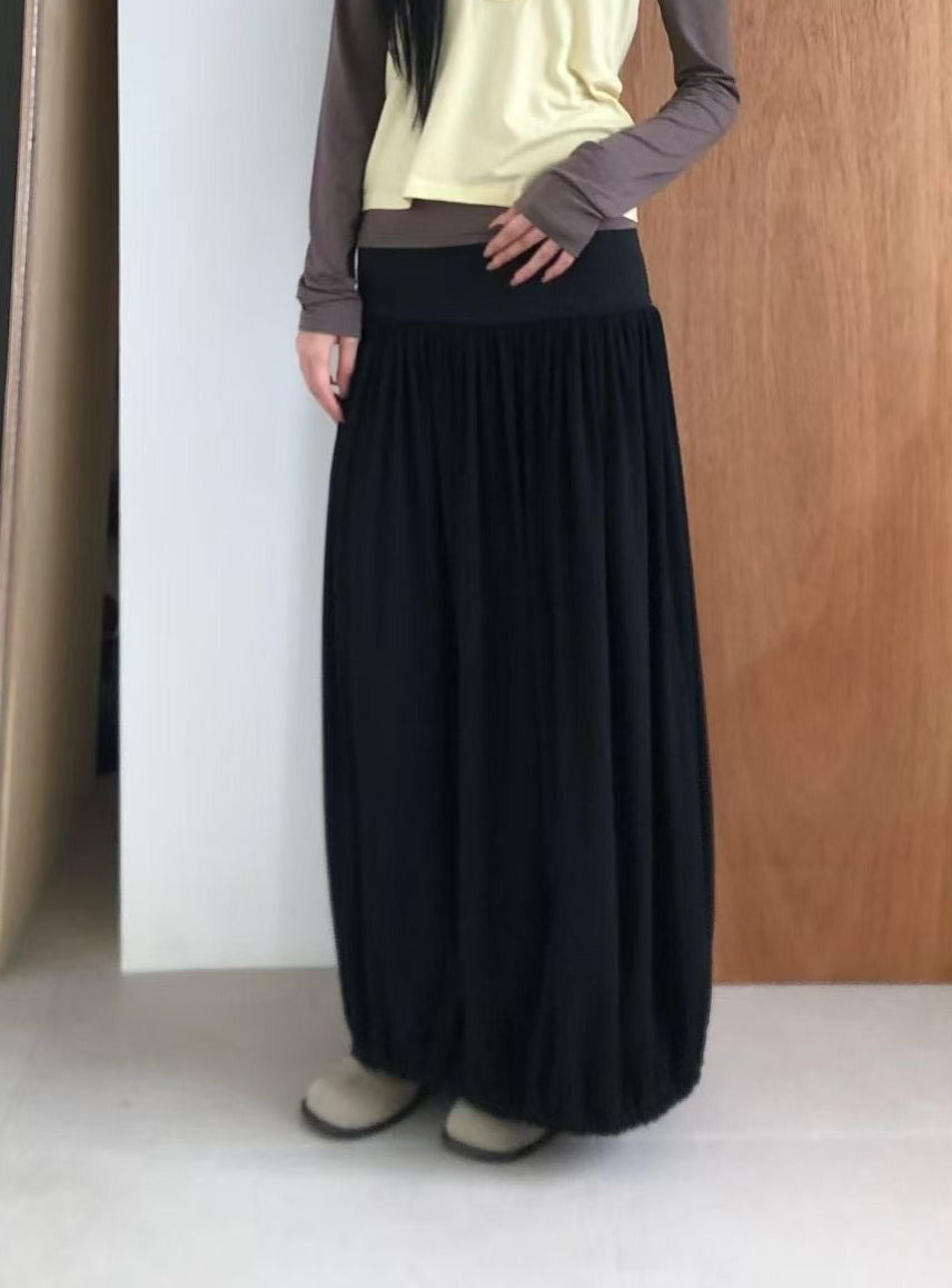 Volume Long Skirt (3 colors)