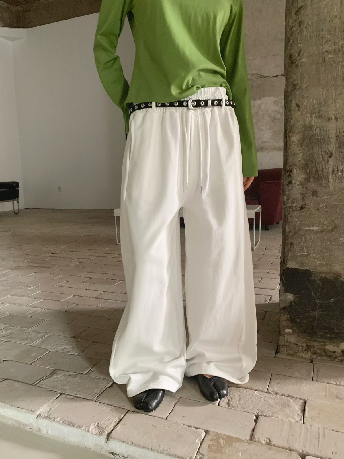 Balloon Belt Pants (4 colors)