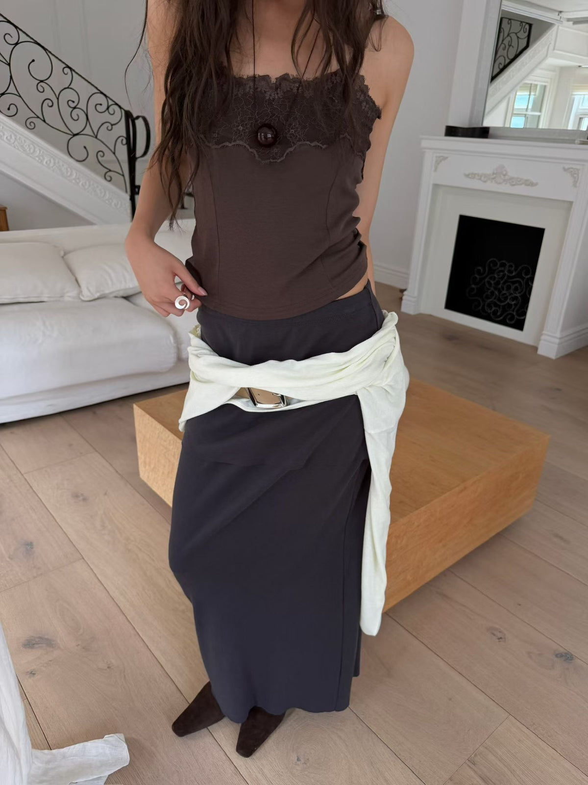 Your Lace Sleeveless Top（6 colors)