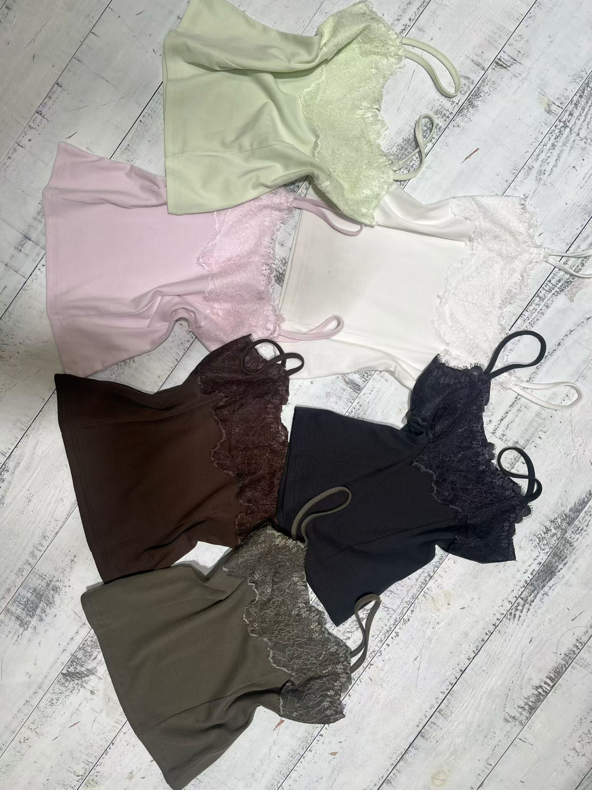 Your Lace Sleeveless Top（6 colors)