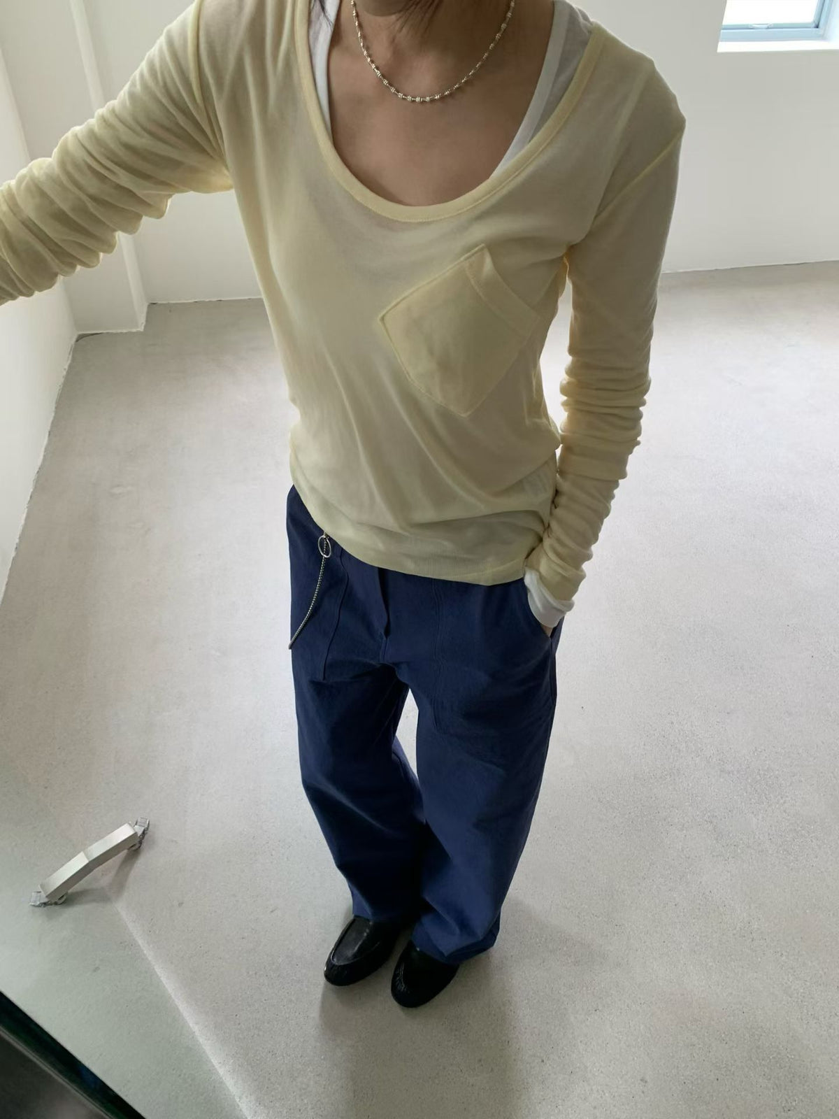Tencel Pocket T-shirt（6 colors)