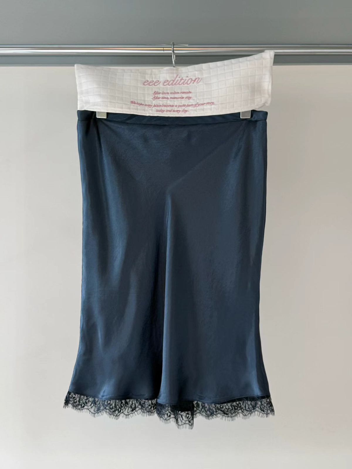 jenny satin lace skirt
