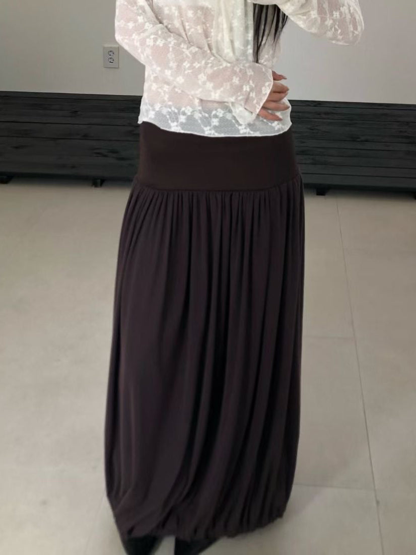 Volume Long Skirt (3 colors)