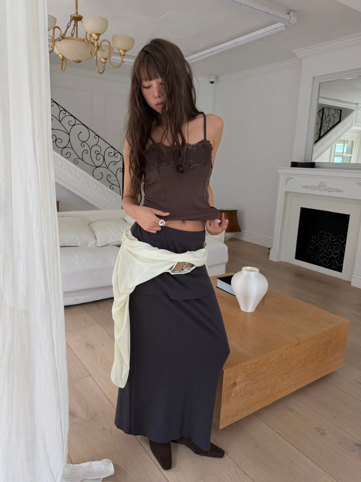 Your Lace Sleeveless Top（6 colors)