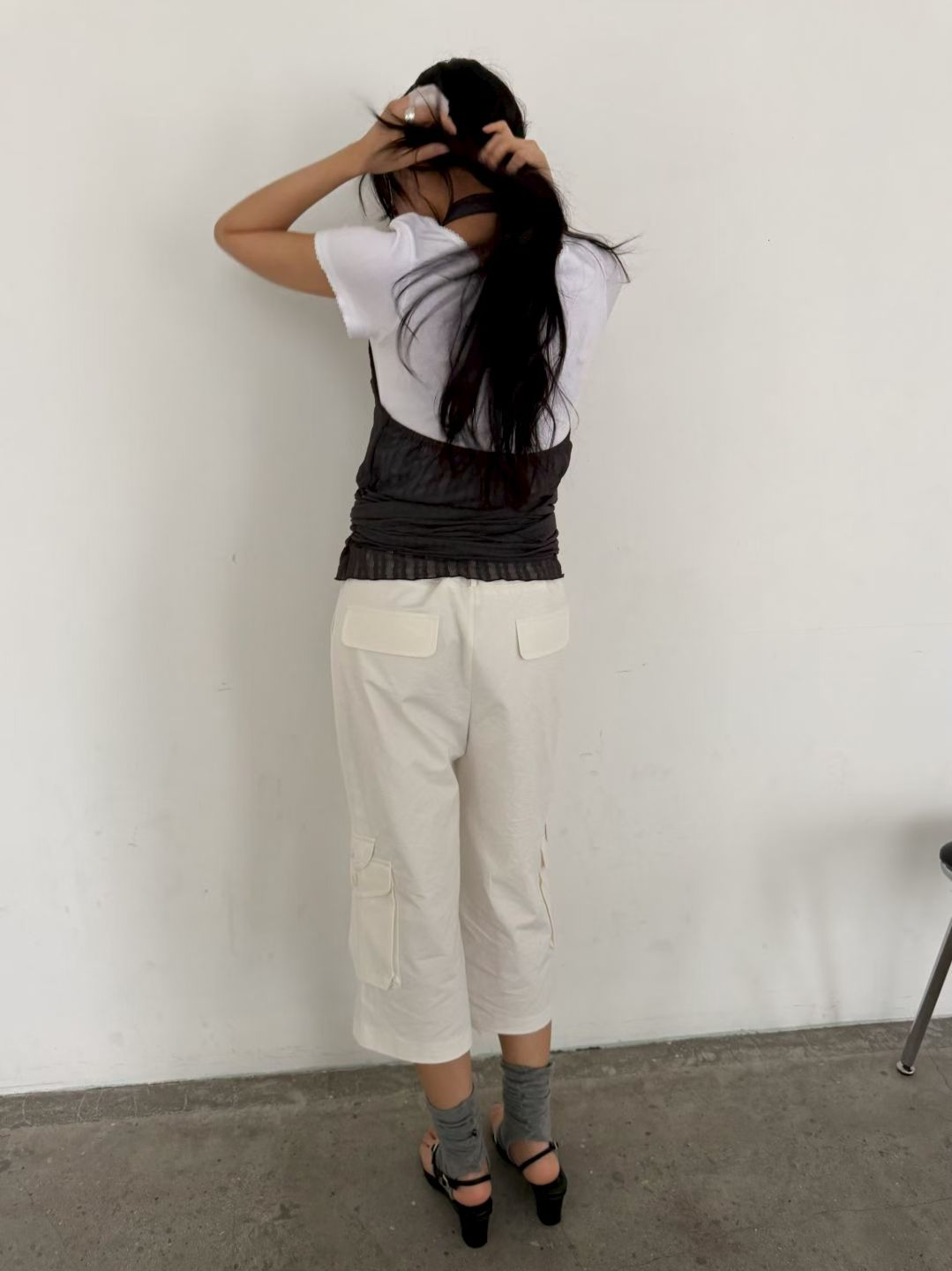 cargo Capri Pants