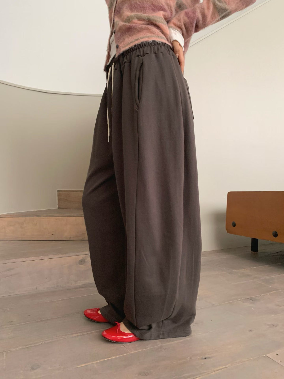 Balloon Belt Pants (4 colors)