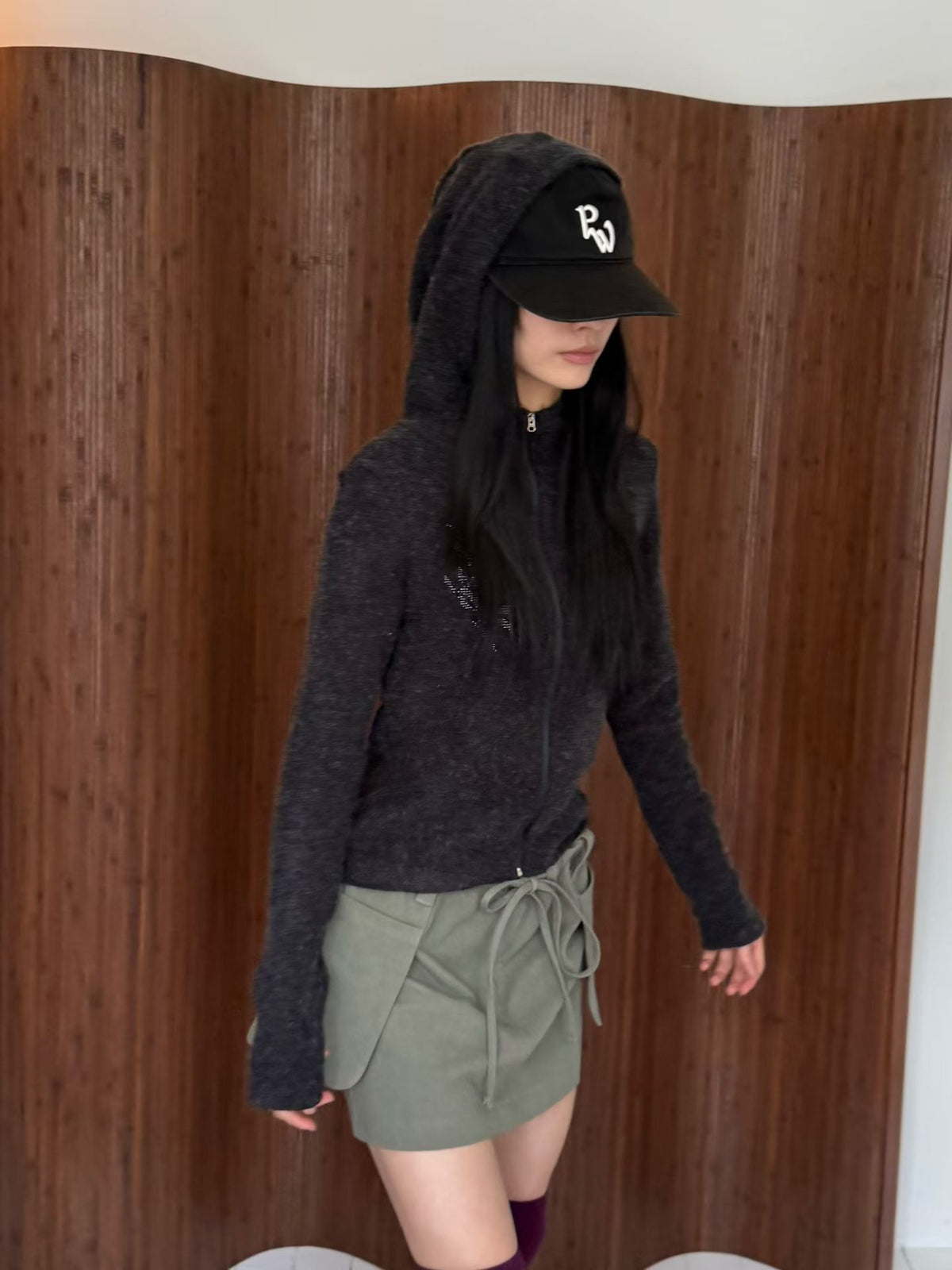carmen rose terry wool hoodie
(2 colors)
