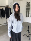 Patchwork Waffle Hoddie (2 colors)