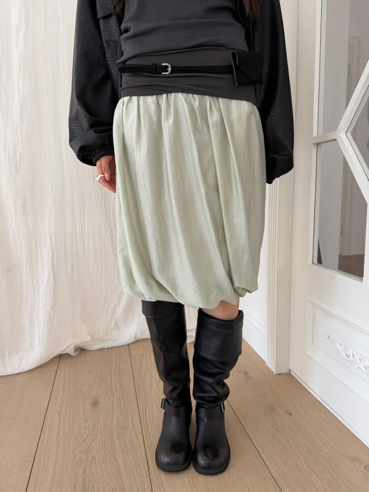 Goat Balloon Skirt (2 colors)