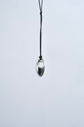 sliver oval necklace