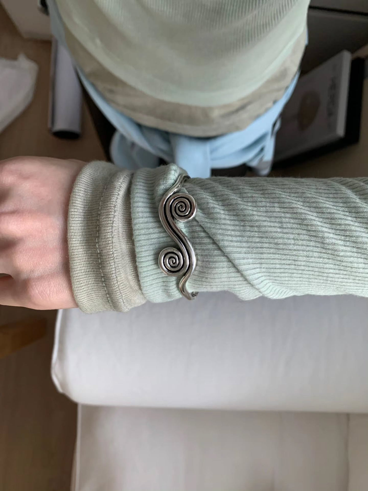 spiral bracelet