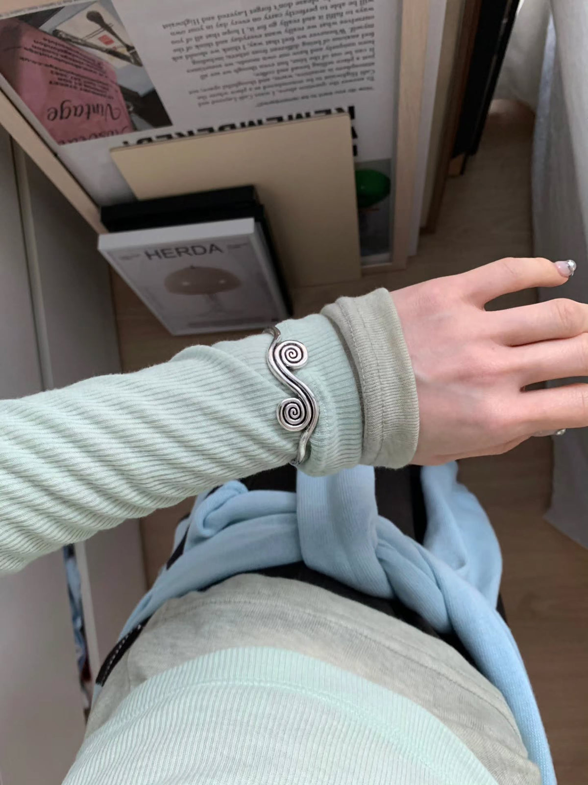spiral bracelet